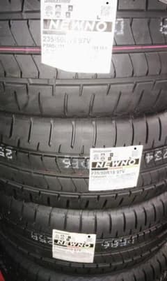 25年新品室内保管送料込ブリヂストン ニューノ 235/50R18　4本 2025年新品室内保管送料込ブリヂストン ニューノ 235/50R18 4本