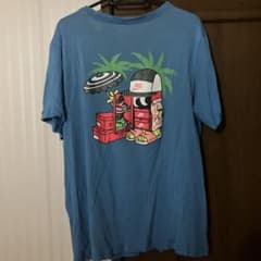 青色キャラクターTシャツのサムネイル