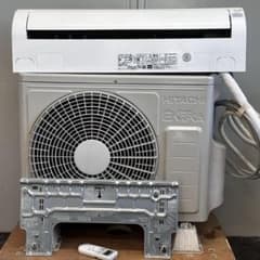 【完全分解洗浄済み】日立 白くまくん RAS-A22F 完全分解洗浄済み】日立 白くまくん RAS-A22F - メルカリ