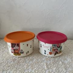 新品・未使用】Tupperware✰ディズニートッパーズキャニスター2個