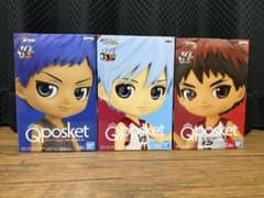 Qposket 쿠로코의 농구 피규어 3체 세트