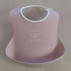 BABYBJÖRN シリコンお食事エプロン ピンクのサムネイル