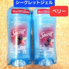 シークレット クリアジェル デオドラントスティック 制汗剤 ベリー