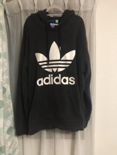 adidas アディダス パーカー　プルオーバー　トレフォイルロゴ　最終値下げのサムネイル