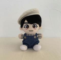 ちびぬい　服　サロペット シャツ ベレー帽 ３点セットのサムネイル