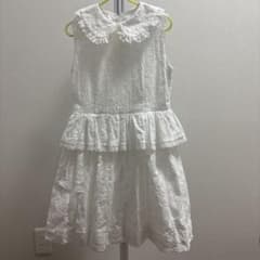 ビンテージ子供服　ハンドメイド　ワンピースのサムネイル