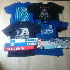 アビスパ福岡（KING城後）Tシャツ4枚&マリアンタオルのサムネイル