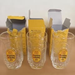Suntory Whisky 角瓶タンブラー 3個セットのサムネイル