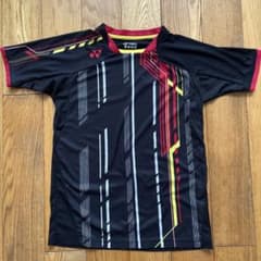 YONEX バドミントン ゲームシャツ ブラック Sサイズ - メルカリ
