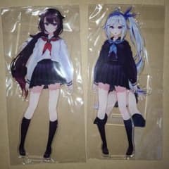 刹那ちゃん 未来ちゃん アクリルフィギュア セット プリーツたいむ 
