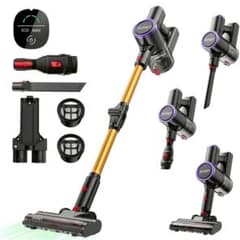 掃除機✨コードレス 業界初 腰痛ゼロ折りたたみ式 70KPa超強力吸引