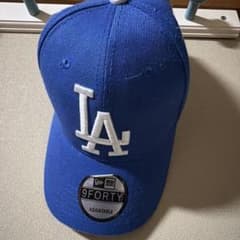 New Era 9FORTY LAキャップ 青のサムネイル