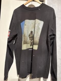 SAINT Mxxxxxx スターウォーズXL クラッシュ加工ロンT - メルカリ