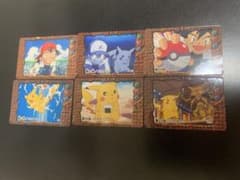 ポケモン アニメコレクション 6枚セット ピカチュウとサトシ ミニ