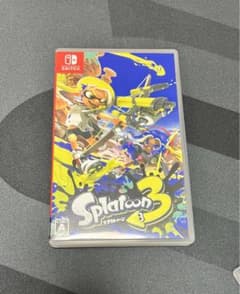 ニンテンドーSwitch スプラトゥーン3ソフトのサムネイル
