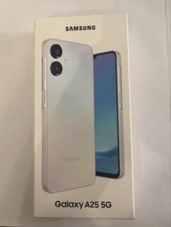 未開封　Samsung Galaxy A25 5G 本体　ライトブルーのサムネイル