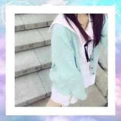ゆめかわいい ミオレミュー セーラー風 ワンピースのサムネイル