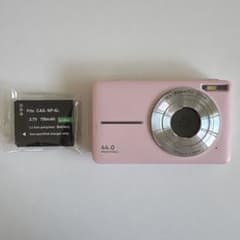 コンパクトデジタルカメラ ピンク 44.0MPのサムネイル