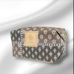 ✨️美品✨️OLIVADESポーチ 日本製 本革×コットン 小物入れ✨️新品✨️のサムネイル