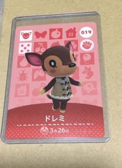 どうぶつの森 amiiboカード ドレミ アミーボのサムネイル