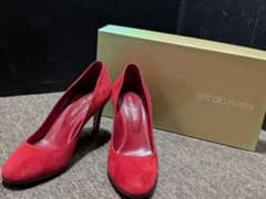 Sergio Rossi セルジオロッシ パンプス 赤 34 ハイヒール - メルカリ