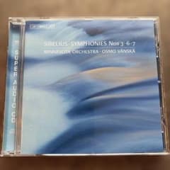【SACD】シベリウス 交響曲第3・6・7番 ヴァンスカのサムネイル