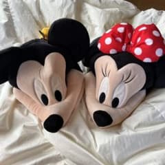 ディズニー　ミッキーマウス　ミニーマウス　ファンキャップのサムネイル