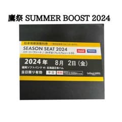 2024年8月2日(金) みずほPayPayドーム 駐車場確保権利券のサムネイル