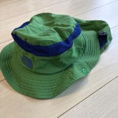 THE NORTH FACE キッズL ハット グリーン ブルーのサムネイル