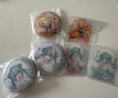 初音ミク　グッスマくじ　2026 アクアリウム　缶バッジ&ステッカー