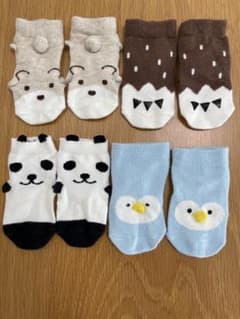 ベビー　靴下　動物のサムネイル