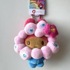 マイメロディ 日焼け カラビナ付き ぬいぐるみ ミャクミャクなりきり