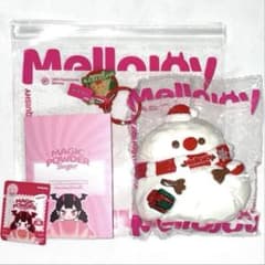 mellojoy メロジョイ クリスマス スノーベイビー 雪だるま スクイーズ