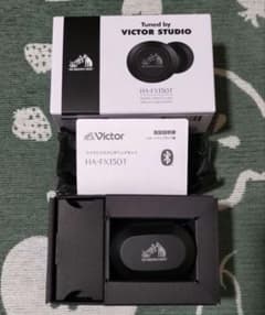 ビクター　VICTOR　JVC　HA-FX150T　ブラックのサムネイル