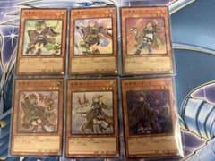 遊戯王 霊使い DK01 スターチップ 絵違い スーパーレア 6種セット