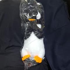 合掌ペンギンぬいぐるみのサムネイル
