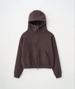 JUHA CROPPED BRUSHED HOODIE - メルカリ