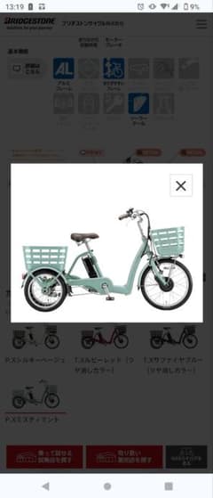 モルデウ様専用　ブリジストン　三輪電動アシスト自転車のサムネイル