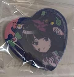 シャニマス Over the prism 風野灯織 ハート缶バッチ - メルカリ