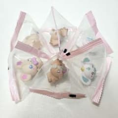 푸치큐아~Precure Fairies~포룬 모푼 고무기 6개 세트