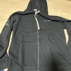 Google Cloud フルジップパーカー 黒　メンズのサムネイル