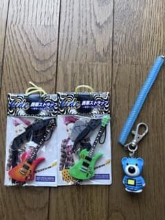 hide 携帯ストラップ ギターコレクション 2種セット おまけサイコー