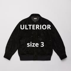 ULTERIOR/アルテリア　 カーフスエードレザージャケットのサムネイル