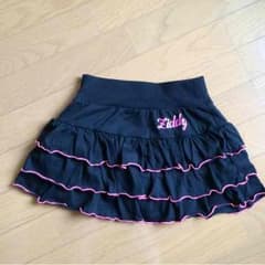ZIDDY☆ヒラミニスカート☆ブラックのサムネイル