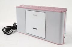 動作OK！SONY ソニー ZS-E80 パーソナルオーディオシステム ピンク