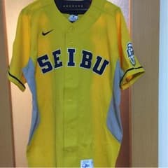 埼玉西武ライオンズ 中村剛也選手イエローシリーズオーセンティックユニフォームのサムネイル