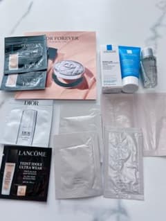스킨 케어 샘플 세트 (Dior, Lancôme, RMK)