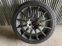 スバル　STI  純正　18インチ　8.5J+55 5H/114.3 1本のサムネイル