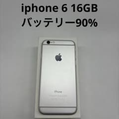 iPhone 6 16GB, battery at 90%