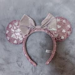 ディズニー カチューシャ ピンク スパンコールのサムネイル